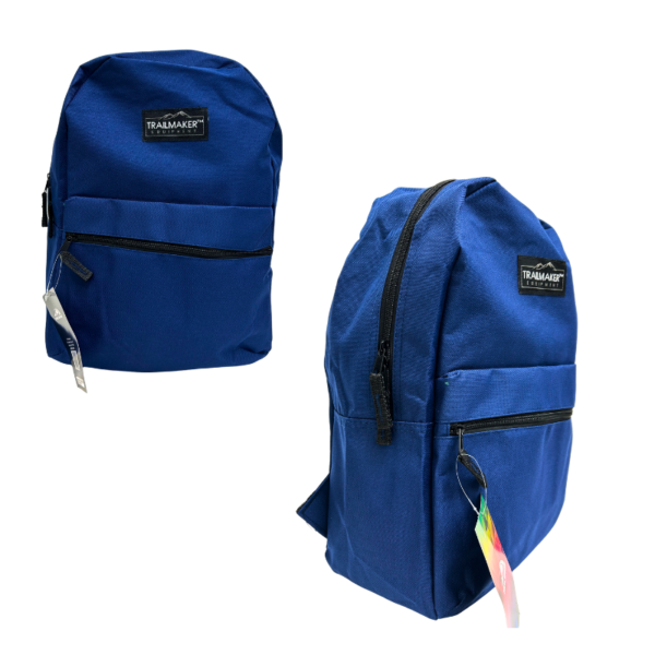 Wholesale Backpack 17" - Assorted Colours - Image 3