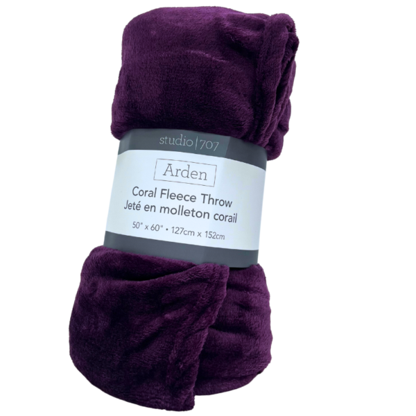 Wholesale Throw Blanket - 50x60 Assorted Solid Colors - Image 13
