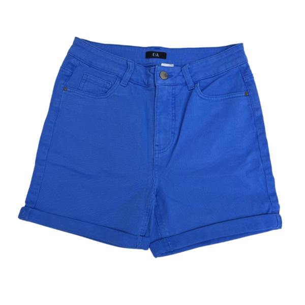 Wholesale Ladies' Twill/Denim Shorts – Assorted Colours (Sizes 6–14) - Image 3