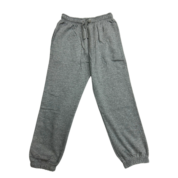 Wholesale Adult Track Pant With Elastic (Size: S-XXL)-Sport Grey