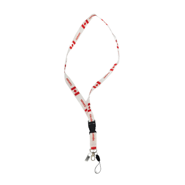 Wholesale Canada Lanyard With Breakaway Buckle