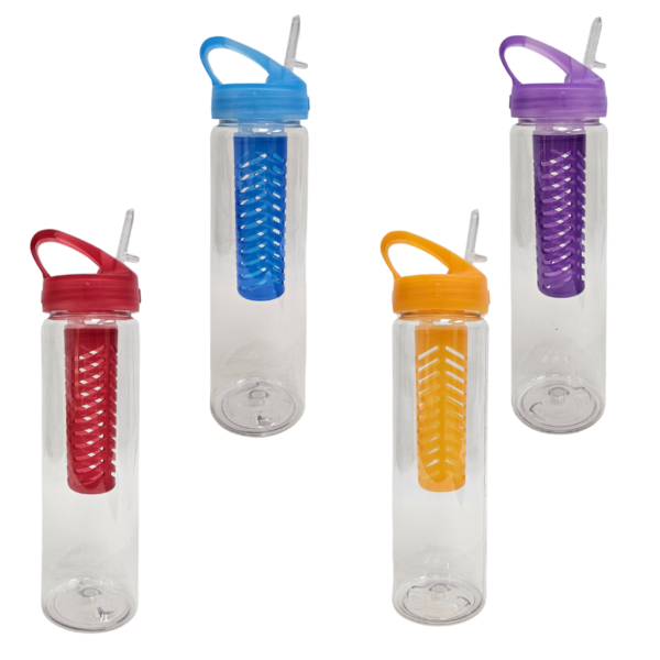 Wholesale Water Bottle with Infuser 10.5" - Assorted Colours - Image 2
