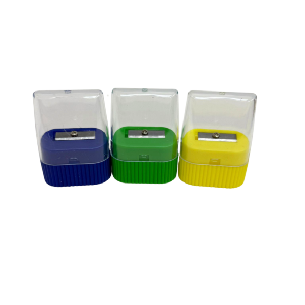 Wholesale Pencil Sharpener with Canister - Asst Colours - Image 2