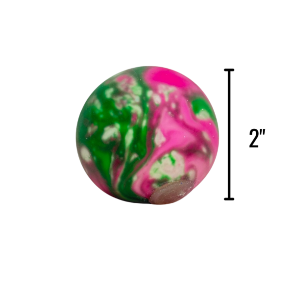 Wholesale Marble Print Squish Ball Assorted Colours (2in) - Image 2