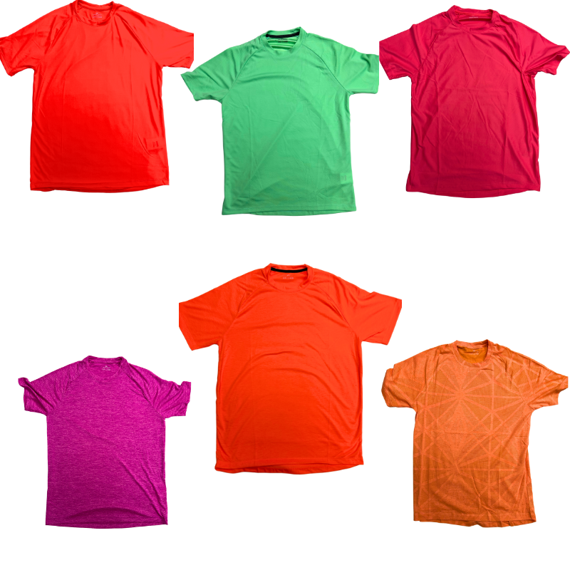 Wholesale Ladies’ Dri-Fit Melange T-Shirt - Assorted Colours (S-XL) - Image 2