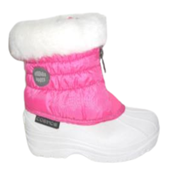 Wholesale Girls Toddler Winter Boots- Pink (Size 5-10)