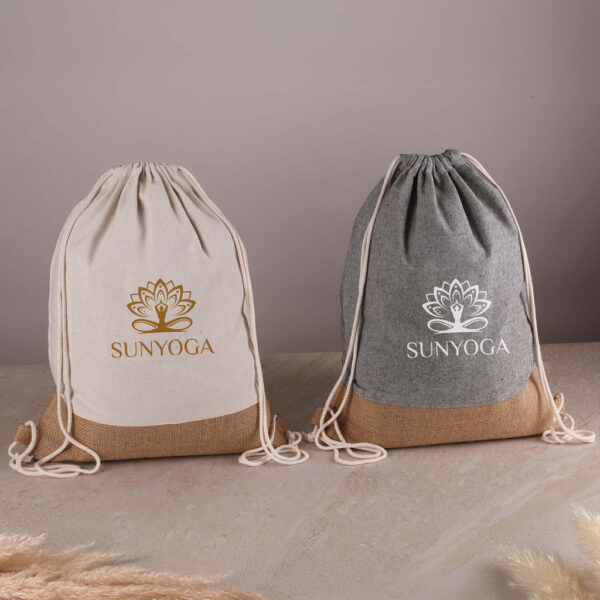 Quetico 8 Oz Cotton & Jute Drawstring Bag