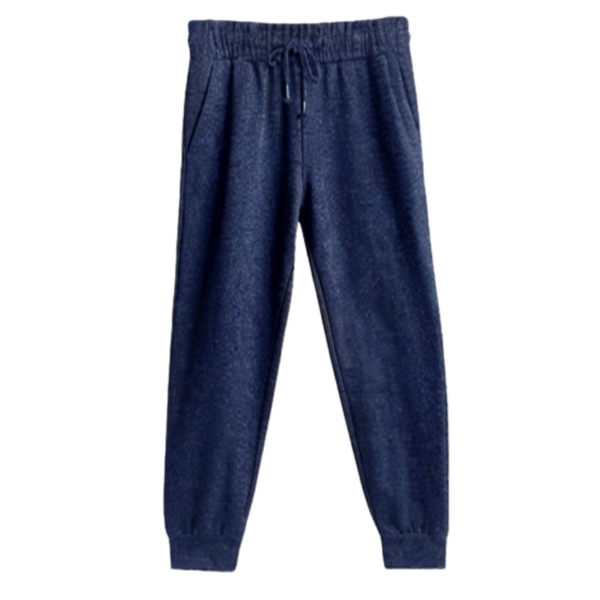 Wholesale Adult Fleece Track Pant Navy- Size X-Large