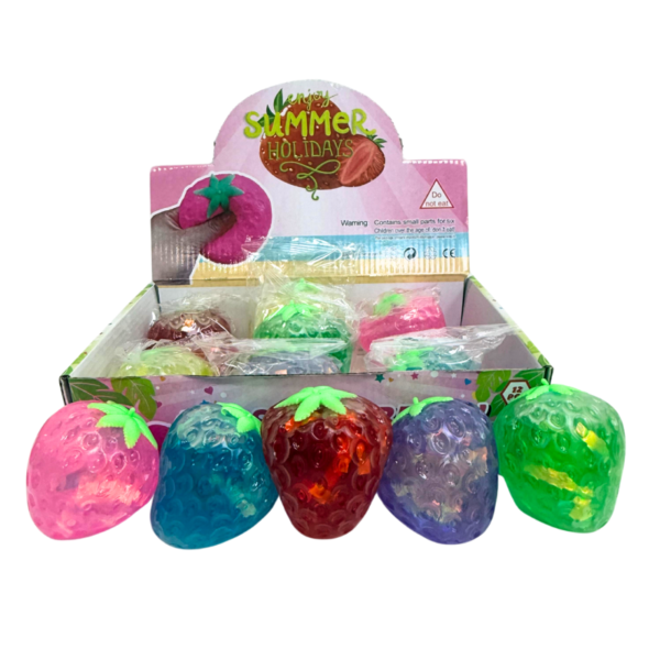 Wholesale Strawberry Squishy Ball Fidget Ball