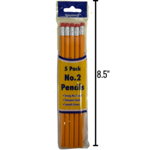 5-pack of classic wood pencils