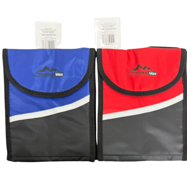 Wholesale Lunch Bag - 2 Colours - 7.5 X 4.5 X 9 IN - Image 2