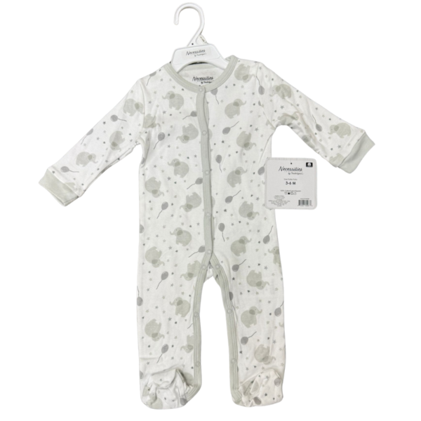 Sleeper – Elephant Print Size 0-9 Months