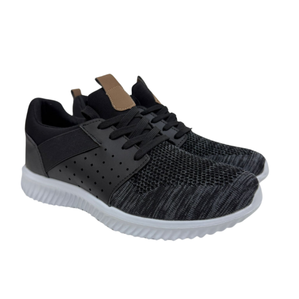 Men’s Running Shoes – Black Size 41-45 (8-12) - Image 3