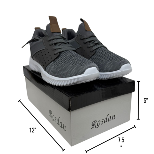 Men’s Running Shoes – Grey Size 41-45 (8-12)