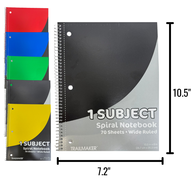 COIL NOTEBOOK - 70 PGS