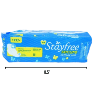 MAXI PADS- STAYFREE COTTON SOFT - 8PK