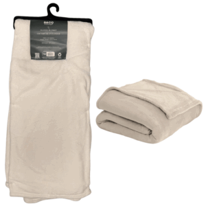 60" x 80" – Taupe (On Hanger)