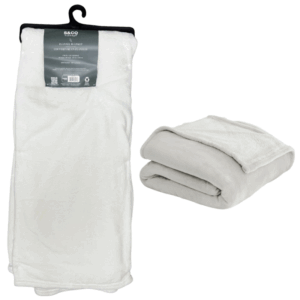 Blanket – 60" x 80" – Cream