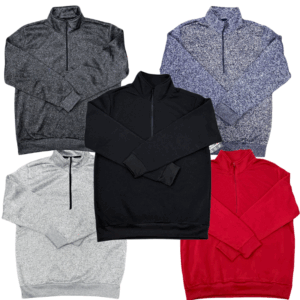 Half Zip Sweater – Sizes S–XXL – 5 Colours