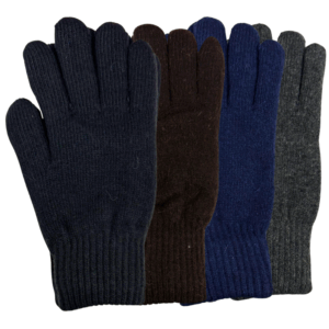 Wholesale Adult Heavy Knit Gloves - 4 Colours