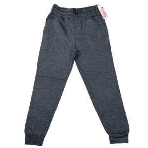 Wholesale Adult Fleece Track Pant - Charcoal - Size Large