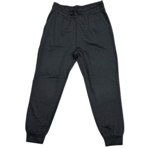 Wholesale Adult Fleece Track Pant - Black- Size Small