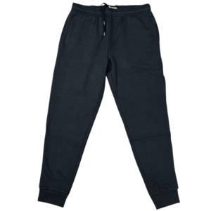 Wholesale Adult Fleece Track Pant - Black - Size Medium