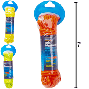 Wholesale Polypropylene Rope – 10m, Assorted Colors