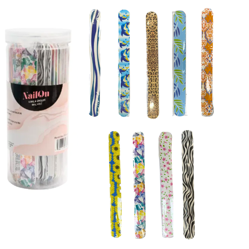 Nail File – Single Pack – Assorted Prints