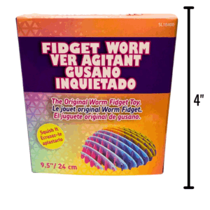 Wholesale Multicolour Fidget Worm – Boxed