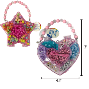 Jewelry Set – Assorted Beads with Case – 2 Styles