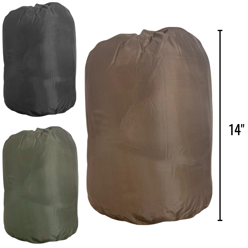 Wholesale Sleeping Bag with Hood– Rated to 30°F, Assorted Colours (82.68x29.52in / 210x75cm) - Image 6