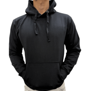 Wholesale Adult Black Pullover Hoodie - (Size: Medium)