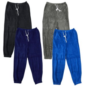Wholesale Adult Polar Fleece Pajama Pants Assorted Colours (Size S-XL)