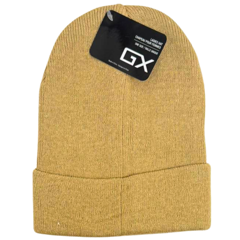 Wholesale Ladies Cuffed Knit Toque - 4 Asst. Colours - Image 6