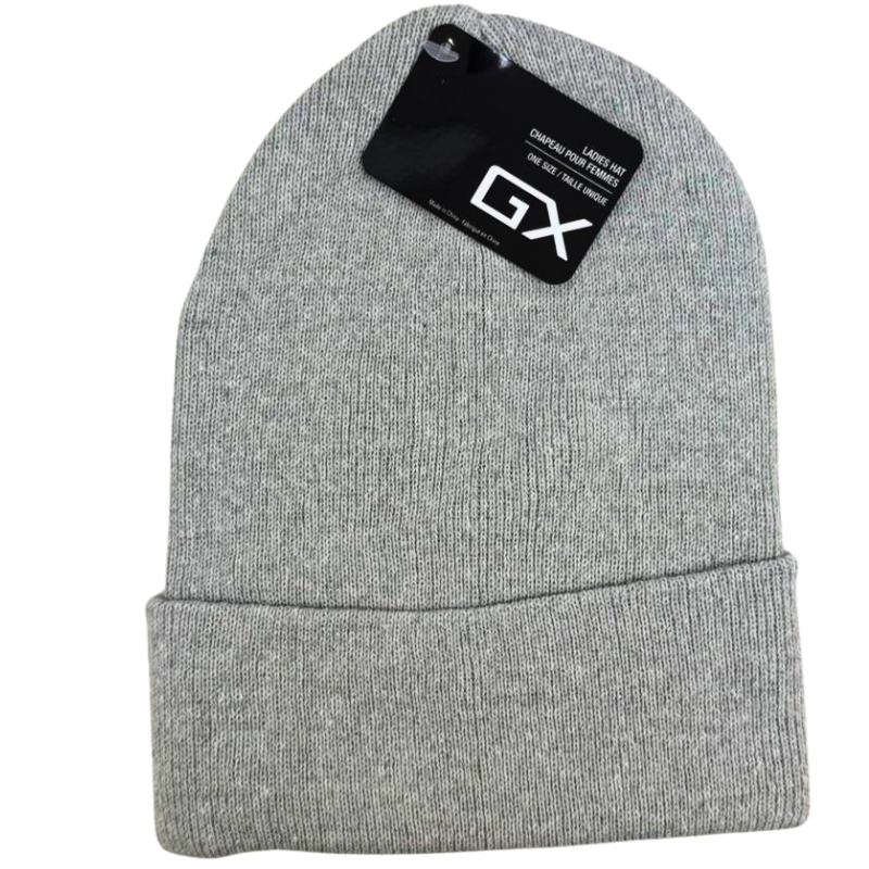 Wholesale Ladies Cuffed Knit Toque - 4 Asst. Colours - Image 5