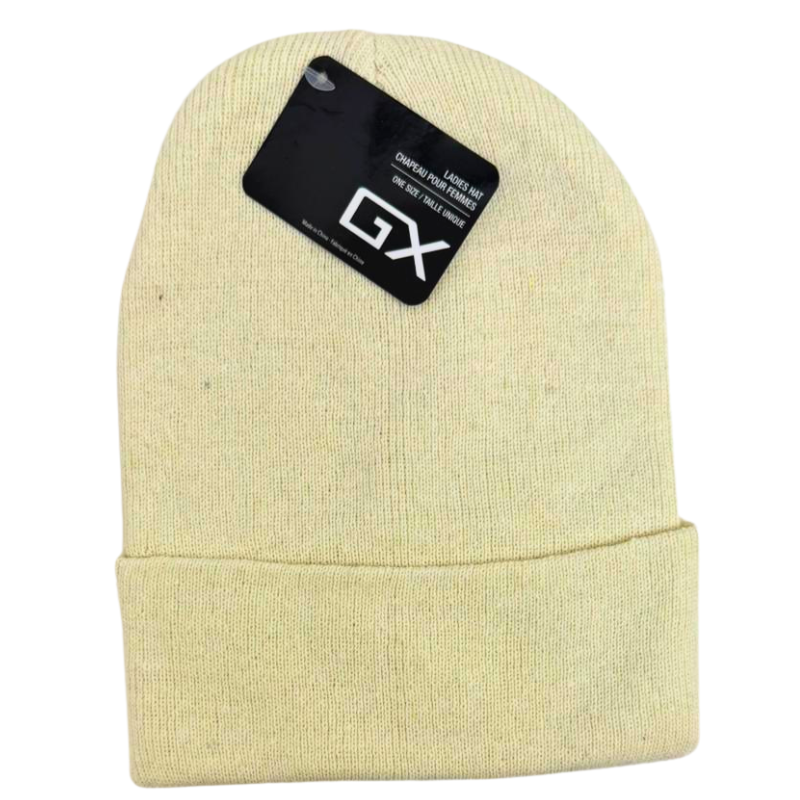 Wholesale Ladies Cuffed Knit Toque - 4 Asst. Colours - Image 4