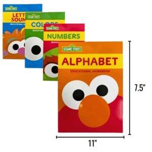 Wholesale Brand Name Sesame Workbooks - 4 Assorted