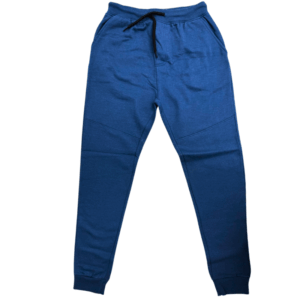 Wholesale Adult Fleece Track Pant - Denim Blue - Size Medium