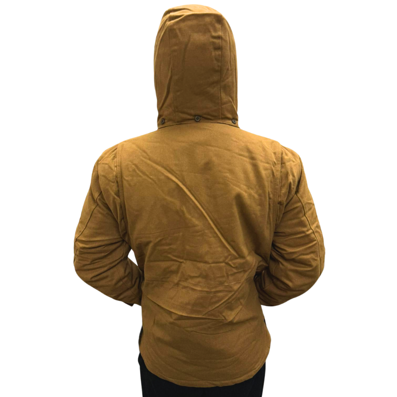 Wholesale Adult Winter Work Coat with Detachable Hood –Copper – Sizes M–2XL - Image 2