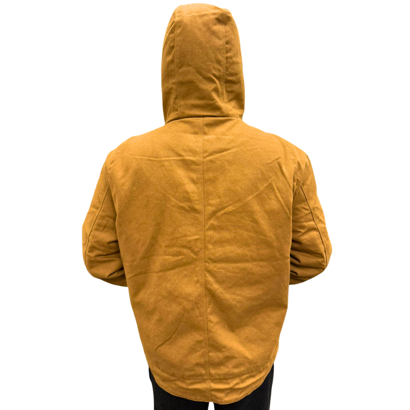 Wholesale Adult Winter Work Coat with Sherpa Lining – Copper – Sizes M–2XL - Image 4