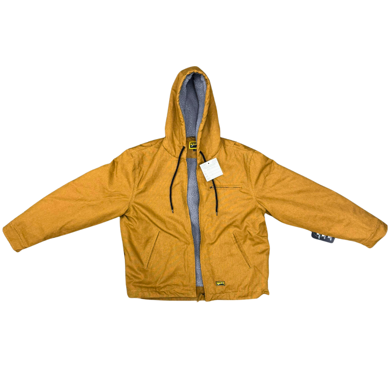 Wholesale Adult Winter Work Coat with Sherpa Lining – Copper – Sizes M–2XL - Image 5