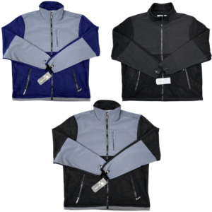 Adult Two-Tone Zip-Up Jacket – X-Large – Assorted Colours