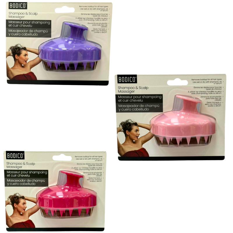 Wholesale Shampoo & Scalp Massager - 3 Colours - Image 2
