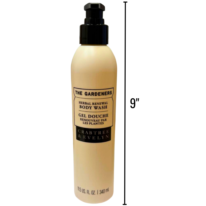 Wholesale Brand Name Crabtree & Evelyn Body Wash With Pump (340ml/11.5oz)