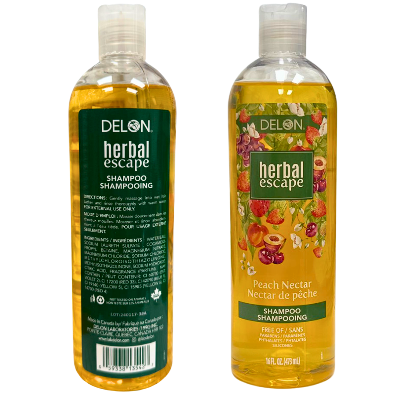 Wholesale Peach Nectar Shampoo (413ml/14oz) - Image 2