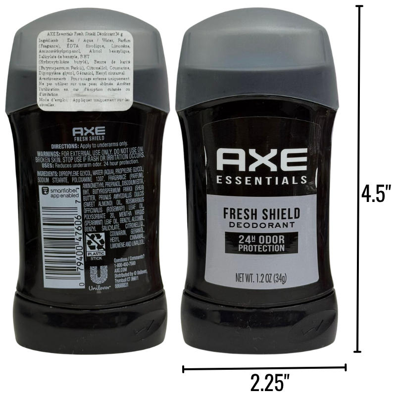 Wholesale Axe Men's Deodorant (34g/1.2oz) Fresh Shield - Image 2