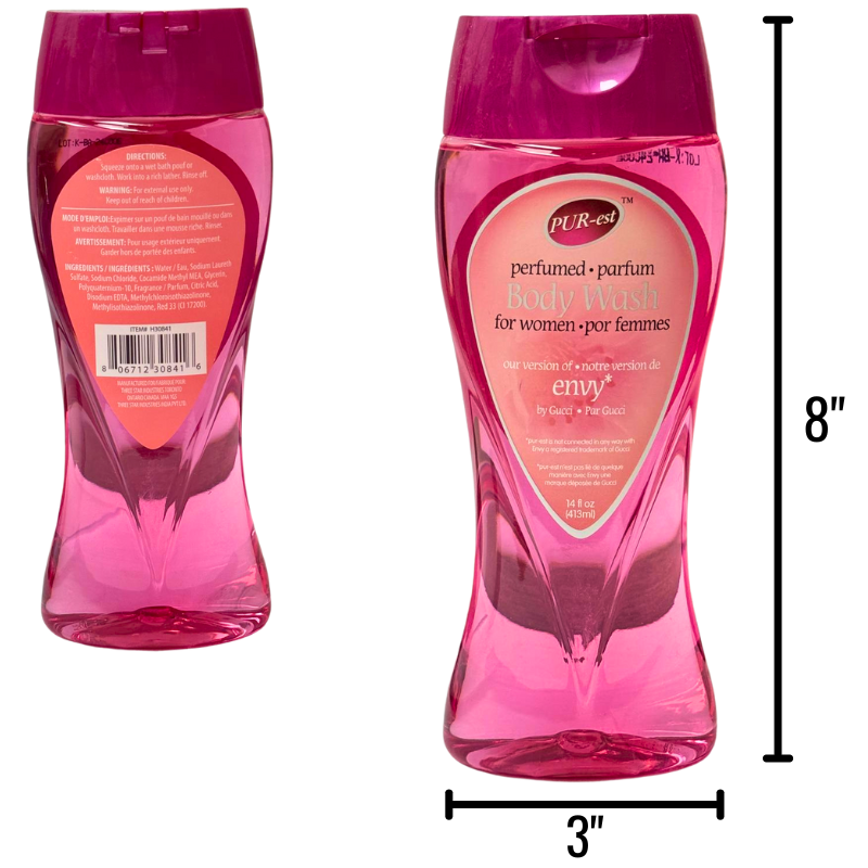 Wholesale Ladies Envy Body Wash (413ml/14oz)