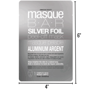 Wholesale Silver Foil Face Mask - Peel Off