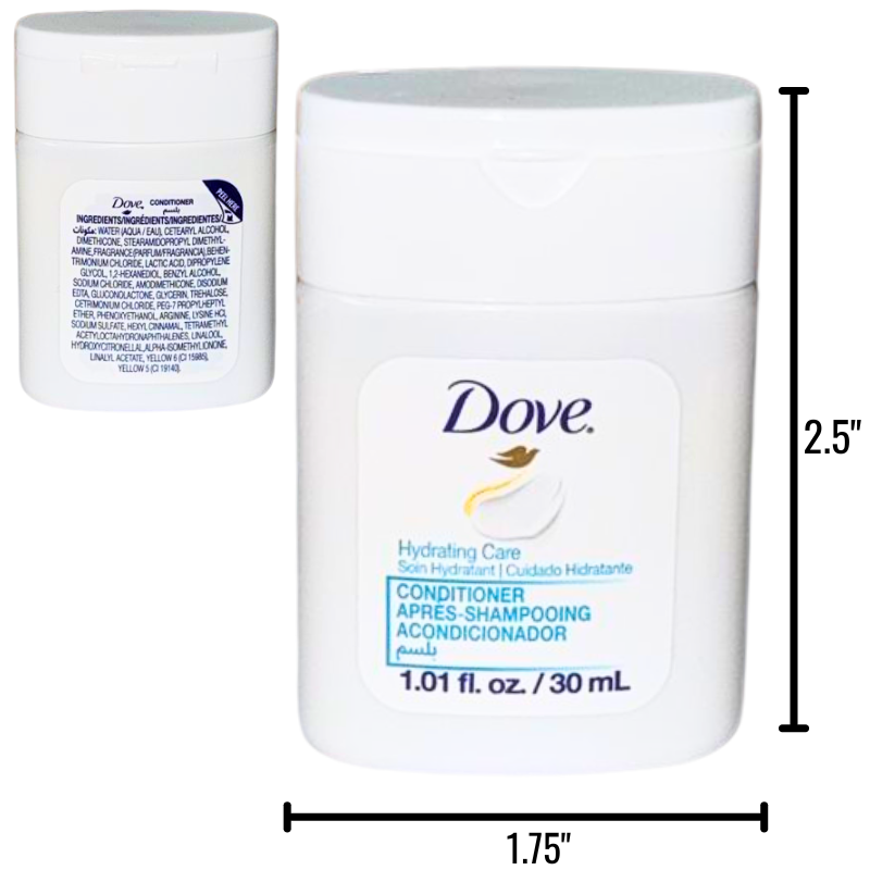 Wholesale Brand Name Dove Conditioner – Hydrating (30ml/1oz)